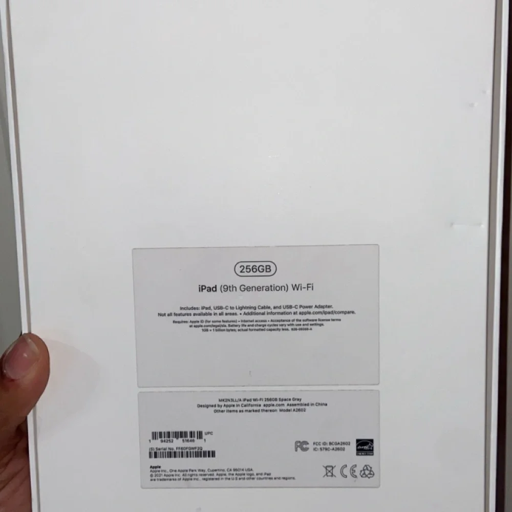 Apple Space Gray iPad with Iconic Logo and Minimalist Design